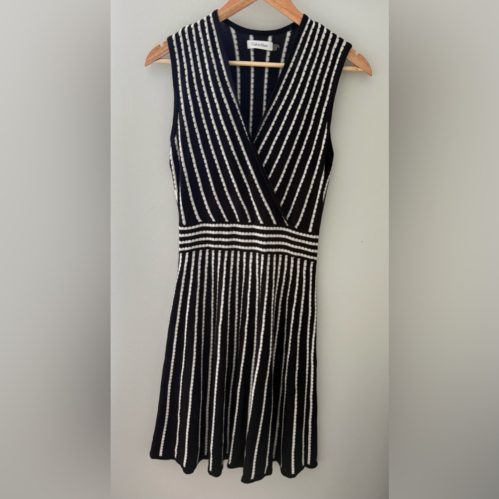 Calvin klein Black and White  Dress
